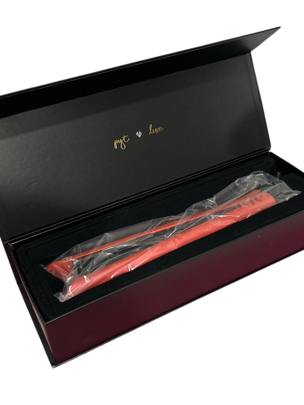 PYT Luxe Hair Ion Fusion 2.0 Pro Ceramic Styler Flat Iron Heat Tool